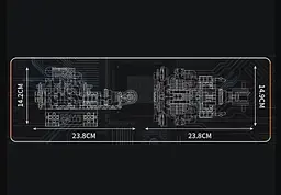 Конструктор двигун Mould King PAGANI Turbocharged V12 Engine моторозований для дітей та дорослих 761 деталей - мініатюра 7