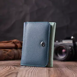 Барвистий жіночий гаманець із натуральної шкіри ST Leather 22493 різнокольоровий - мініатюра 8