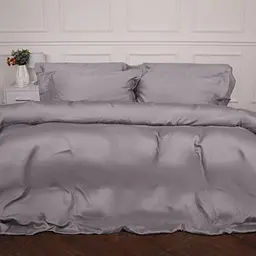 Постільна білизна MirSon Tencel №06 Gray 220x240 King Size (2200009370496)