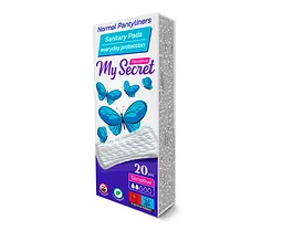 Щоденні гігієнічні прокладки Ziaja My Secret Sensetive Daily Anatomic 20 шт. - мініатюра 4