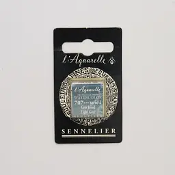 Акварельна фарба Sennelier, полукювета, S1, Світло-сірий (Light Grey)