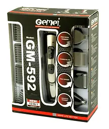 Машинка для стрижки Gemei GM 592 - мініатюра 6