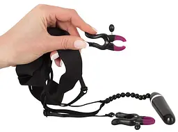 Затискачі для клітора - Bad Kitty Spreader String with - мініатюра 3
