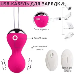 Набір вагінальних кульок I'MCUM Kegel Secret System Рожеві 3 шт (IM-KGE203) - мініатюра 9