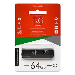 Флеш-накопичувач USB3.0 64GB T&G 121 Vega Series Чорний (TG121-64GB3BK) - мініатюра 2