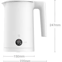 Електрочайник MiJia 2 Constant Temperature White [MJHWSH03YM] [123066] - мініатюра 4