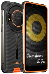 Захищений смартфон Ulefone Power Armor 16 Pro 4/64GB АКБ 9 600мАч Orange - мініатюра 4