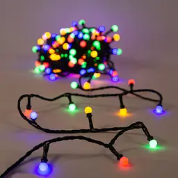Гірлянда Chomik Кульки-змійка 200LED мультиколор 16 м (LED0160) - мініатюра 2