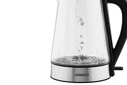 Електрочайник Ardesto Strix скло 1.7 л черный (EKL-F110) - мініатюра 4