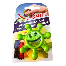 Відкривачка для пластикових пляшок Smile, Kitchette Салатовий 85844 - мініатюра 1