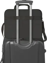 Сумка для ноутбука 16` Defender Geek, Black, поліестер, 390 х 310 х 55 мм (26084) - мініатюра 6