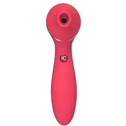 Вакуумний вібратор KisToy Polly Plus Violet Red - мініатюра 2