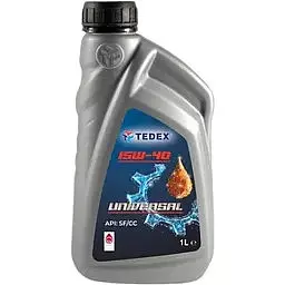Олива моторна Tedex Universal SF/CC SAE: 15W-40 1 л (163610)