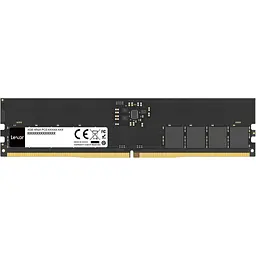Модуль пам'яті DDR5 Lexar 8GB 5600MHz Black (LD5U08G56C46ST-BGS) [175518]