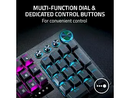 Клавіатура Razer Huntsman V3 Pro Analog Optical Switch Gen-2 USB Black (RZ03-04970100-R3M1) - мініатюра 8
