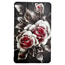 Чохол до планшета BeCover Smart Case Samsung Galaxy Tab A11 SM-X133/X135 8.7" Black Rose (713983) - мініатюра 7
