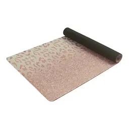 Ігрова поверхня 900x400x2 mm, гумова основа, білий-рожевий