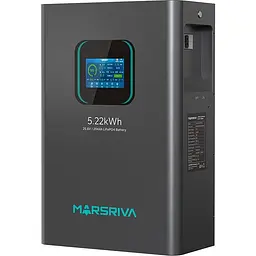 Акумуляторна батарея для ДБЖ Marsriva LiFePO4 24 V / 200 А*ч (MR-LFP24-200-WMD)