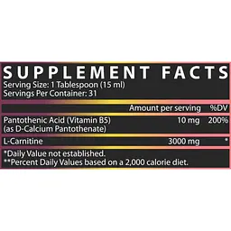 Жироспалювач  Nutrex Research Liquid L-Carnitine 3000 Passionfruit Guava 465 мл  - мініатюра 2