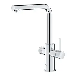 Змішувач для кухні з підключенням питної води з висувним виливом Grohe Blue Pure Minta 30601000 Хром - мініатюра 2