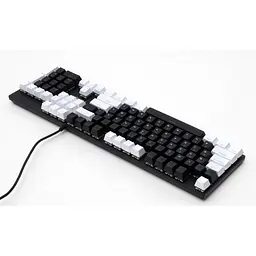 Клавіатура Vinga KBGM-095 LED Orange Switch USB White/Black (KBGM-095Y White/Black) - мініатюра 5