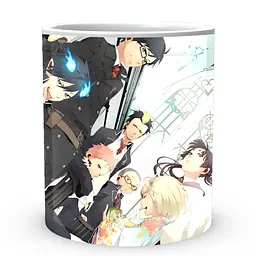 Кухоль GeekLand Blue Exorcist Синій Екзорцист BE 02.11 330 мл білий - мініатюра 2
