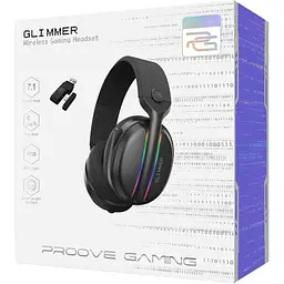 Ігрові навушники Proove Gaming Glimmer Black/Purple (WHGL00022016) [149969] - мініатюра 6
