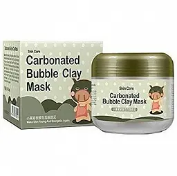 Очищаюча бульбашкова маска Bioaqua Carbonated Bubble Clay Mask - мініатюра 2