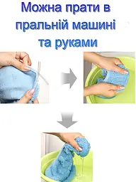 М'який чохол на сидіння для унітазу блакитний чохол для унітазу - мініатюра 4