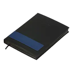 Щоденник датований Buromax Prestige 2026 A5 штучна шкіра чорний (BM.21147-01) - мініатюра 3
