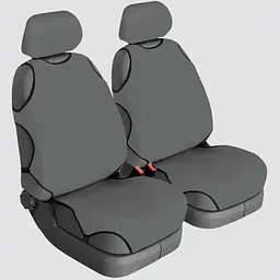 Авточохли майки для передніх сидінь Beltex DELUX Сірі (BX12110)