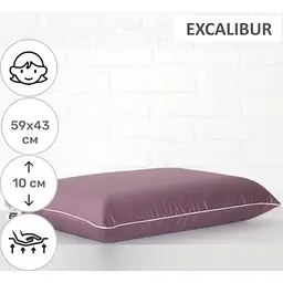 Подушка MirSon ортопедична 6074 Delicate satin Excalibur WoMen 59х43х10 (2200003262285) - мініатюра 2