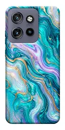 TPU чехол Demsky Mermaid marble для Motorola Edge 50 Neo