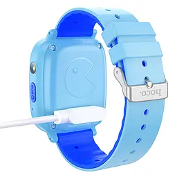 Дитячий cмарт-годинник Hoco Y100 with call function Blue - мініатюра 2