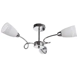 Люстра стельова Brille E14 40W CH (LK-533C/3)