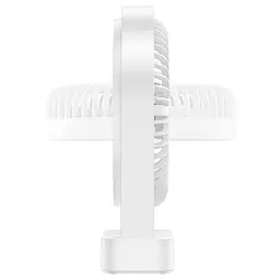 Настільний вентилятор Hoco HX65 ultra-thin desktop fan 2000 mAh White - мініатюра 4