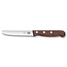 Кухонный нож Victorinox Wood Tomato and Table лезвие 11см мин. из деревьев. ручкой в ​​подар. - миниатюра 2