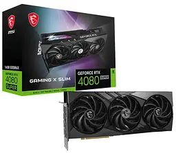 Відеокарта MSI RTX 4080 SUPER 16G GAMING X SLIM (RTX 4080 SUPER 16G GAMING X SLIM) (GDDR6X, 256 bit, PCI-E v4.0) FR - мініатюра 6