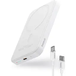 Зовнішній акумулятор Baseus Magnetic Mini 5000mAh 20W White (P10022107223-00) [117952] - мініатюра 7