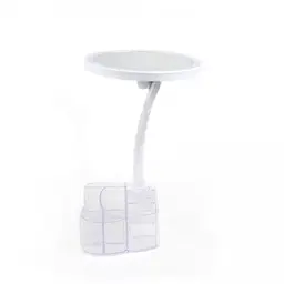 Дзеркало UKC з LED підсвічуванням і органайзером XH-086 кругле White (kz195) - мініатюра 2
