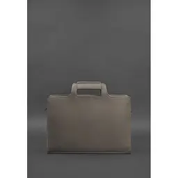 Сумка для ноутбука та документів BlankNote Жіноча шкіряна 15 Brown-Beige (BN-BAG-36-beige) - мініатюра 4