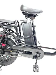 Електровелосипед Minako Monster 16 (2000W 60V 30Ah) +PAS +Тормоза гідравліка - мініатюра 9
