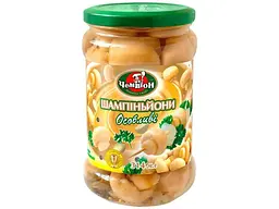 Печериці Чемпіон 314г Особливі мариновані цілі с/б