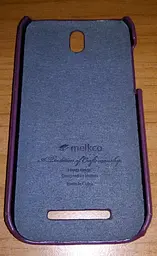 Накладка для Htc Desire SV натуральна шкіра - мініатюра 3