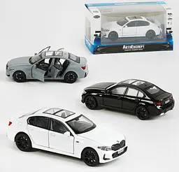 Машинка Автопром BMW БМВ TK - 10105 Авто Експерт, 3 кольори, металопластик, 1:32, звук, світло, інерція - мініатюра 4