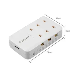 Зарядний пристрій BetaFPV з 6 портами BT2.0 та PH2.0 для заряджання 1S акумуляторів - мініатюра 3