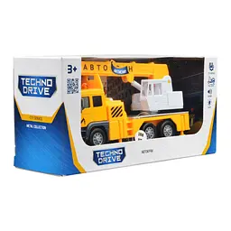 Автомодель TechnoDrive City service Автокран жовта (510253.270) - мініатюра 11
