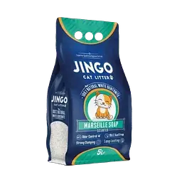Наповнювач бентонітовий JINGO Marseille Soap Scented - з ароматом марсельське мило, 5 л