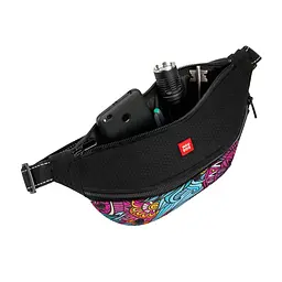 Поясна сумка-бананка для корму та аксесуарів Waudog Textile Літо, 33х17х10 см (5693) - мініатюра 2