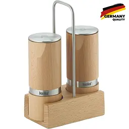 Набір млинків для солі та перцю Kela Kauri 19х7 см 2 шт. (00000021295) - мініатюра 2